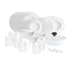 40Pcs Glass Dinner Set
