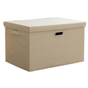 Foldable Storage Case, Foldable, Storage Box, With Lid, Clothes Storage Box, Toy Organizer, Large Capacity, With Lid, Metal Handle, Clothes Storage Box, Documents Organizer, Clothes Case, Toy Multi-functional