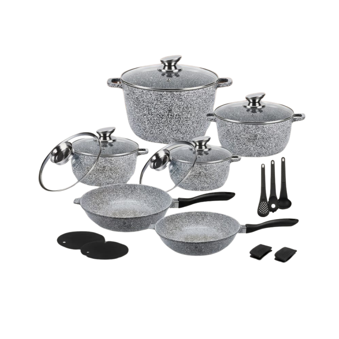 Edenberg 17-Piece Non-Stick Cookware Set