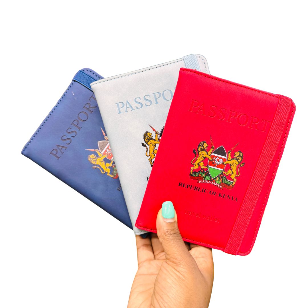 Vintage Business Passport Covers Holder Organizer