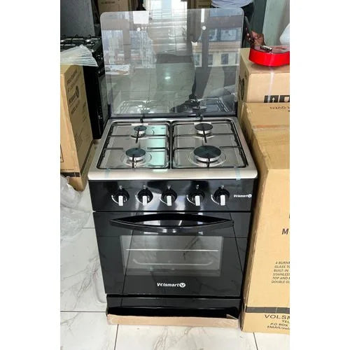 VOLSMART 60*60 4 GAS BURNERS Free Standing Cooker with GAS OVEN
