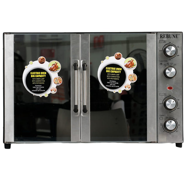 Rebune 80L Electric Oven with Convection & Rotisserie