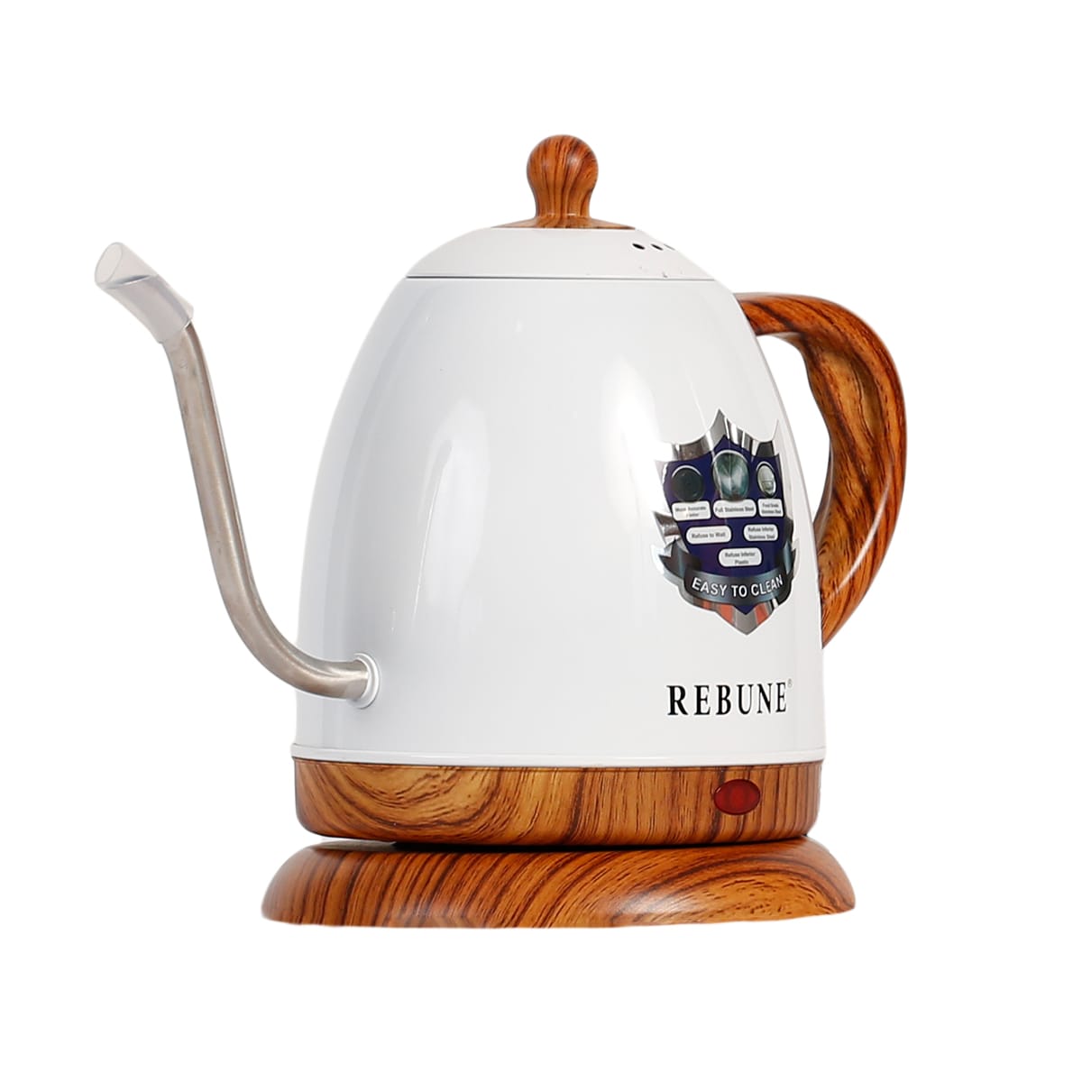 Rebune Gooseneck Electric Kettle 1L side view