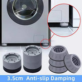 Anti Vibration Pads Washer Feet Pad /Universal Washing Machine Anti-Skid Roller / Furniture Lifting Foot Base