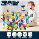 100 PCS 3D  Light Magnetic Tiles Kids Building Blocks Toys Educational