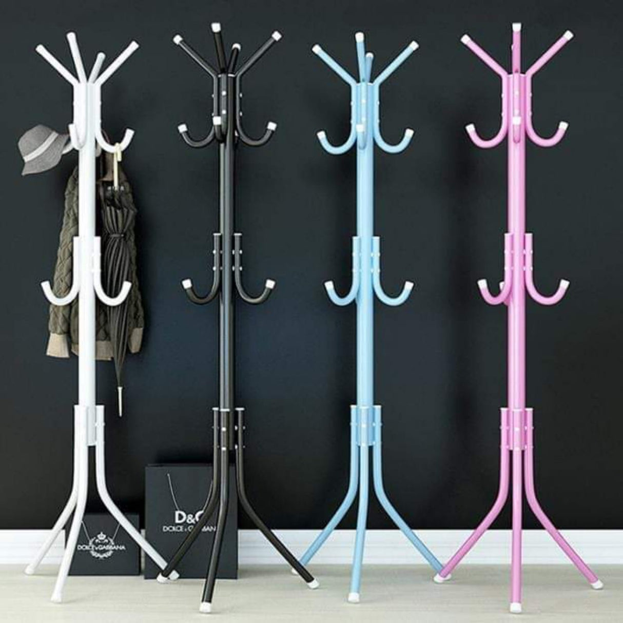 Coat hangers/bag stand