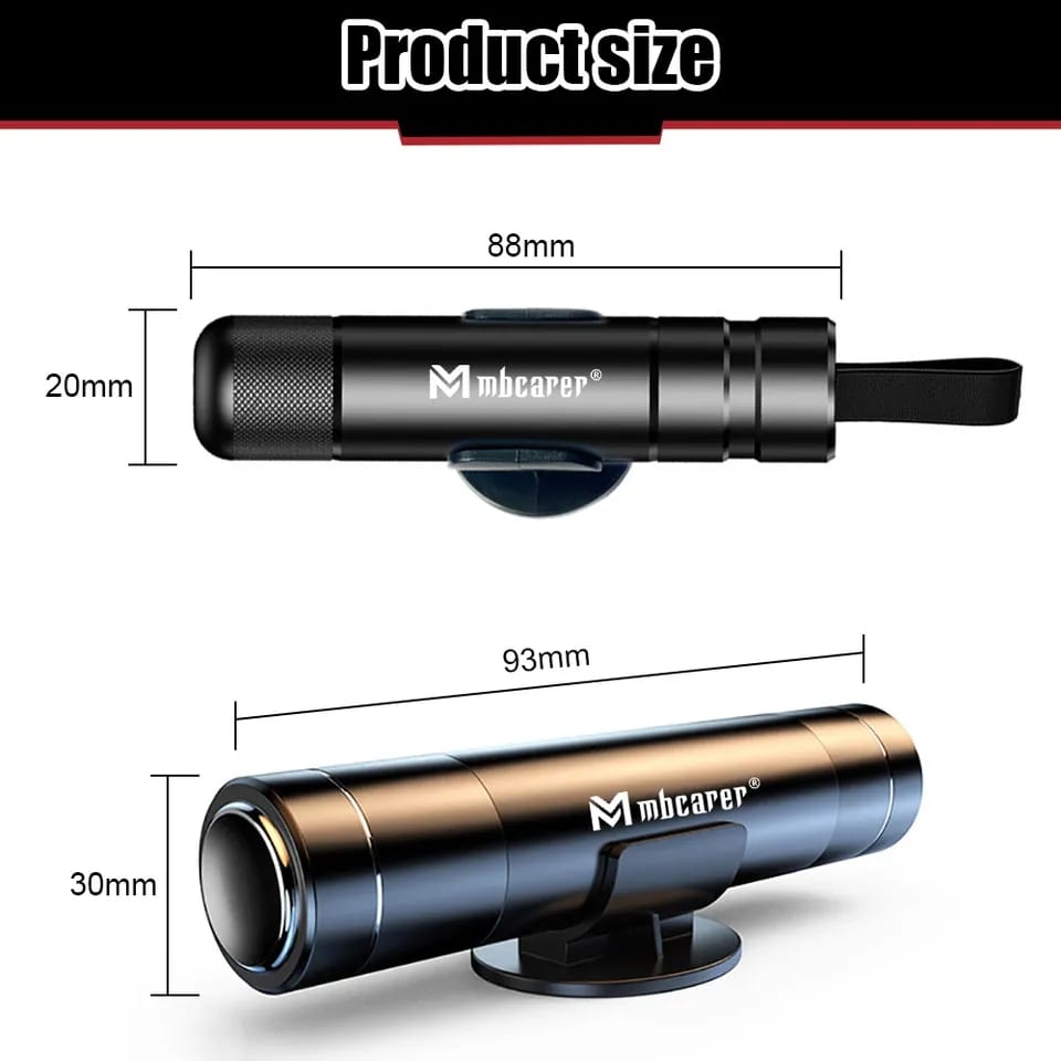 Emergency glass breaker