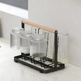 Hanging Glass holder Rack