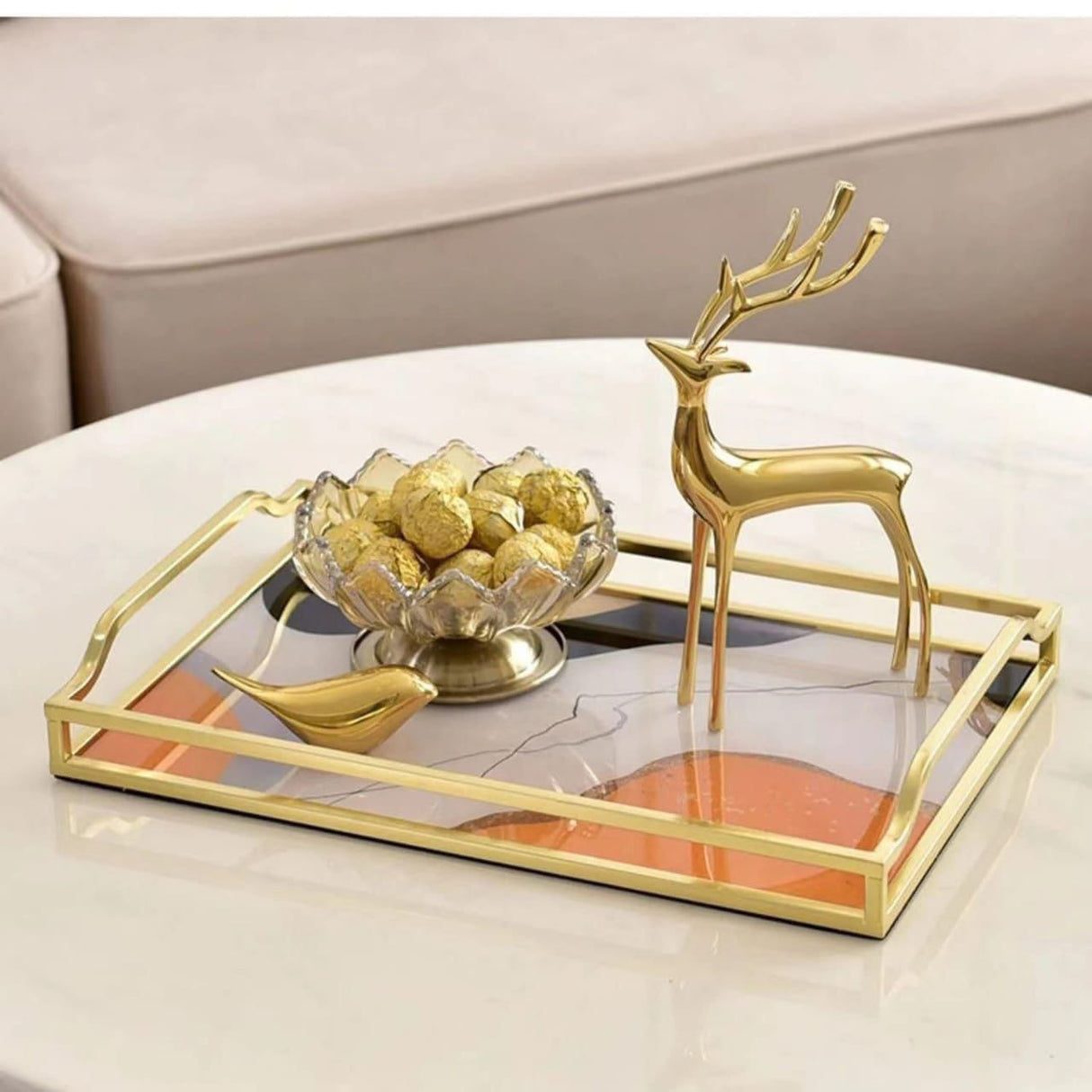 Decorative nordic tray