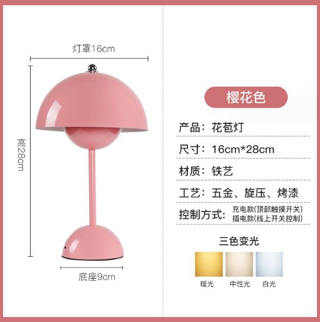 Rechargable table lamp