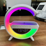 Big G Smart Night Light Wireless bluetooth speaker with Clock and  alarm clock