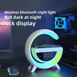 Big G Smart Night Light Wireless bluetooth speaker with Clock and  alarm clock