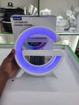 Big G Smart Night Light Wireless bluetooth speaker with Clock and  alarm clock