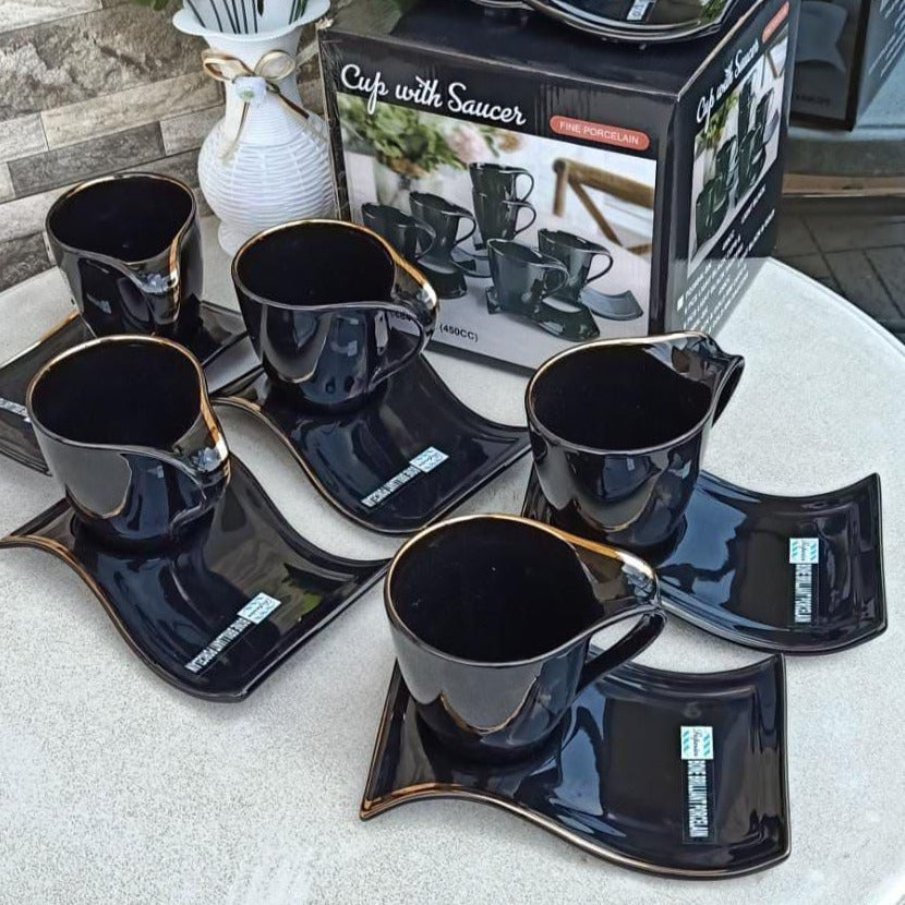 Shapely Cup saucer set