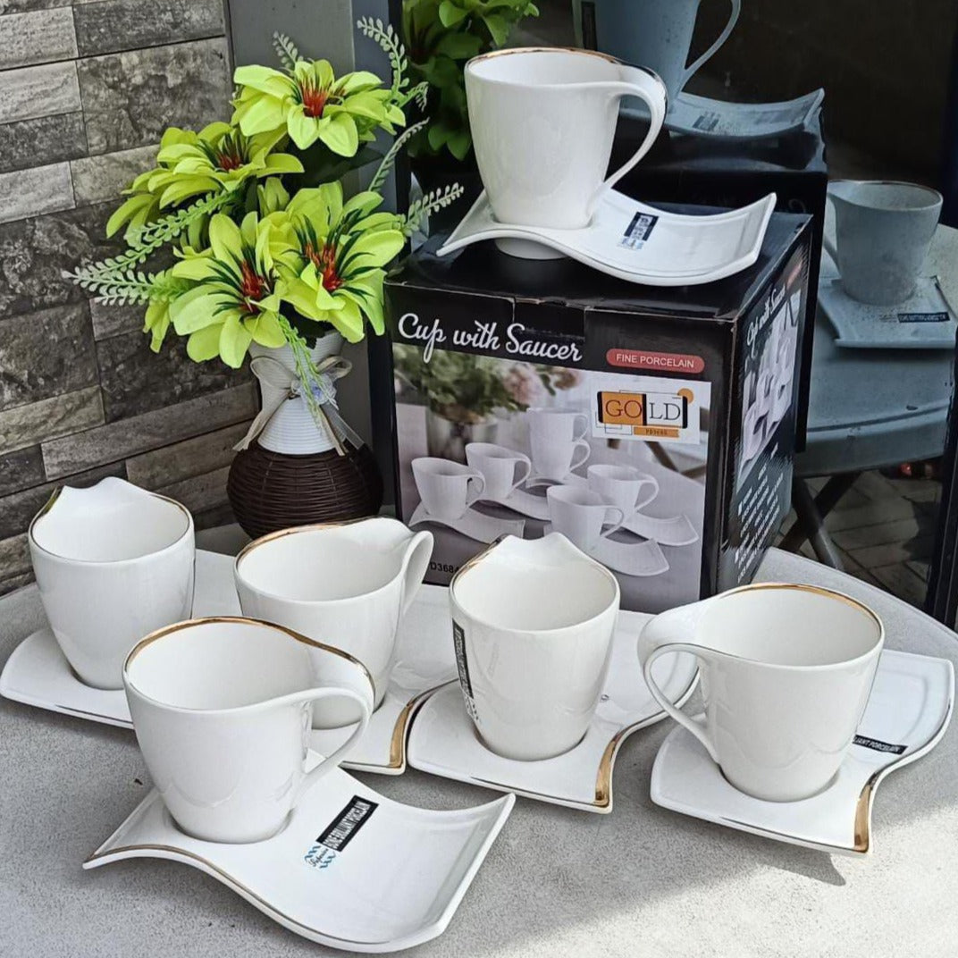 Shapely Cup saucer set