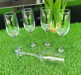 A set of 6 Champagne glasses