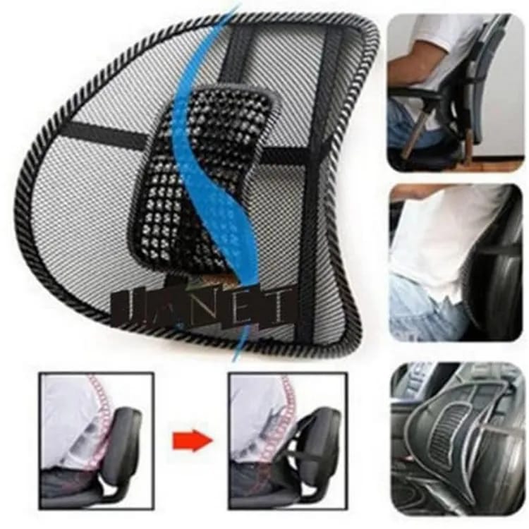 Seat back lumbar support BACK REST mesh