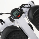 Mini Stepper with Resistance Bands Hydraulic Home Cardio Stepper with Digital Monitor for Home Workouts