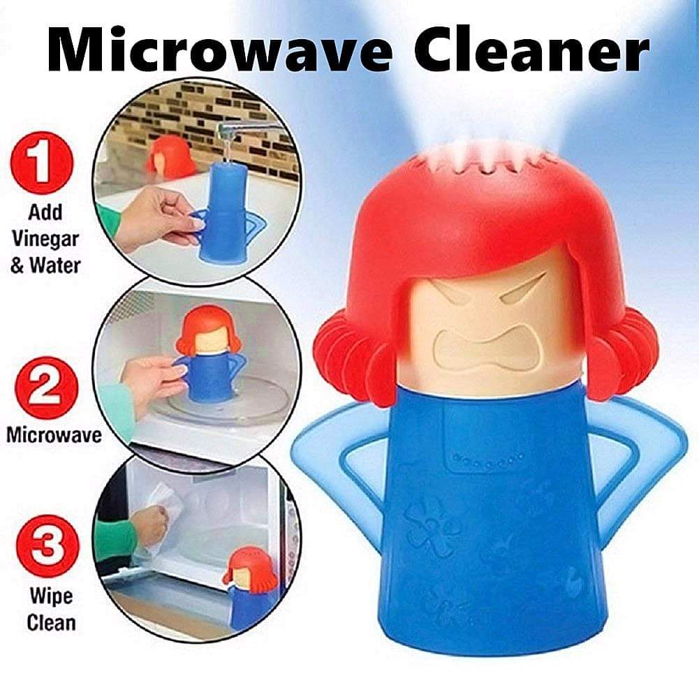 Angry mama Microwave steam cleaner
