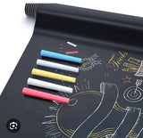 Adhesive Black Board Paper
