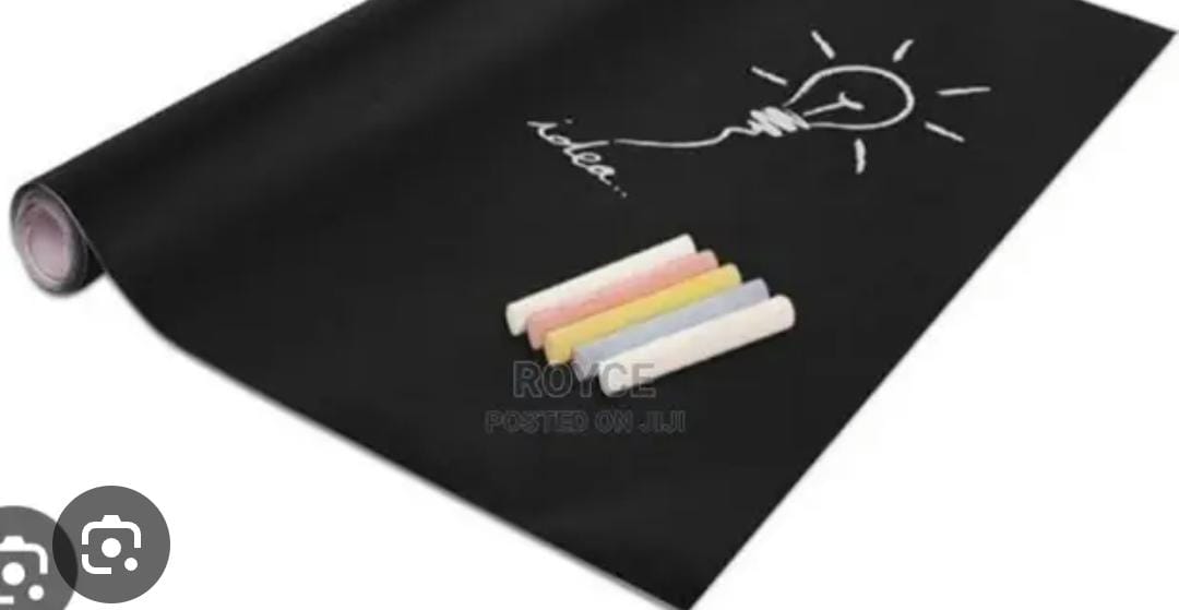 Adhesive Black Board Paper