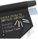 Adhesive Black Board Paper