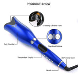 Hair spin and curl tool