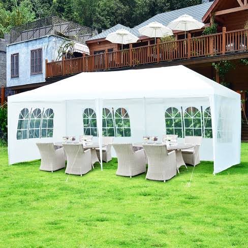 Foldable Canopy tent/gazebo tent with windows 3 by 6