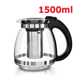 High borosilicate infuser kettle
