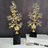 Crystal Tree Handicraft Ornament Grape Vine Colorful Imitation