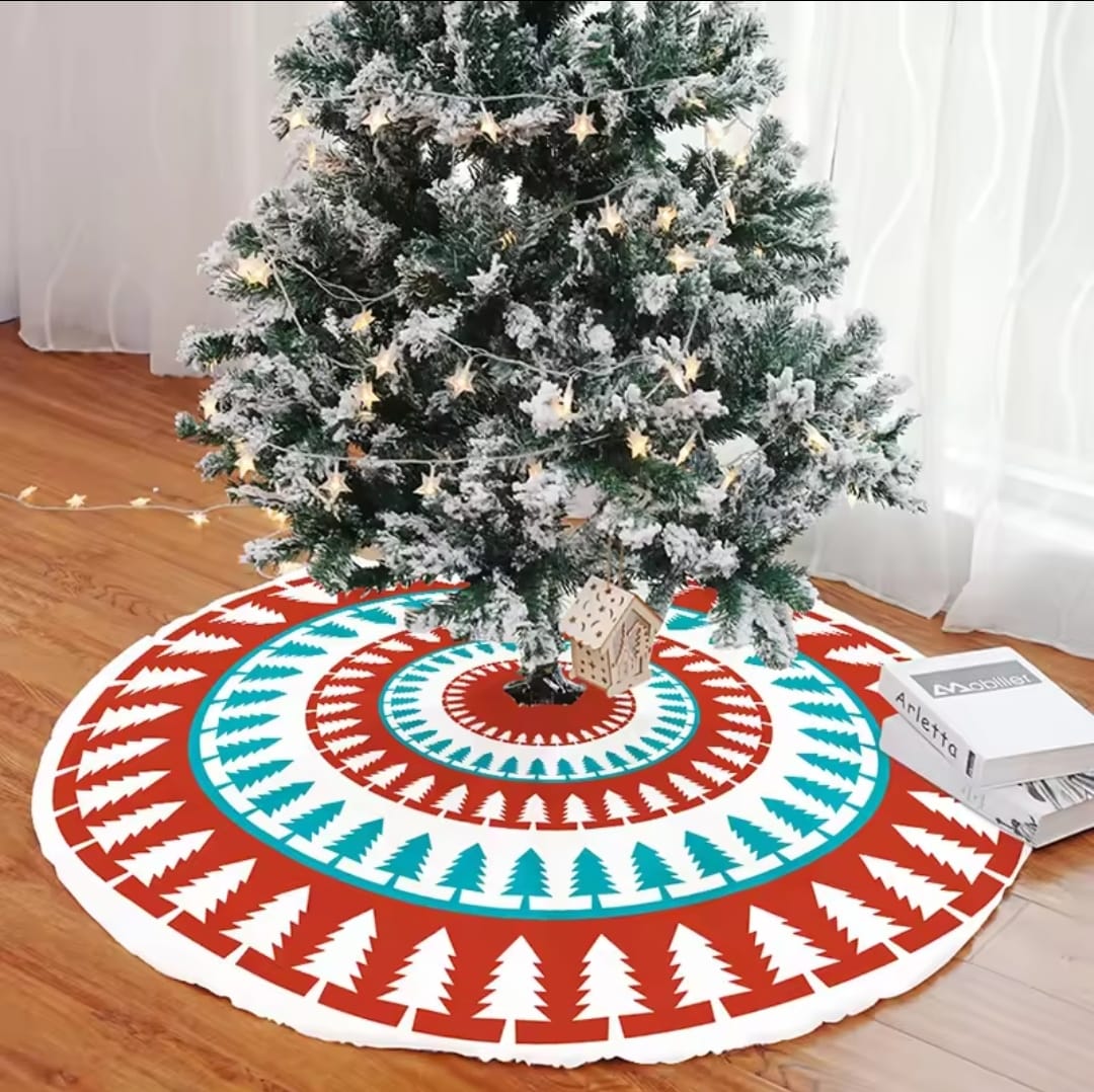 Christmas Tree Skirt /Christmas Tree Mat Decor