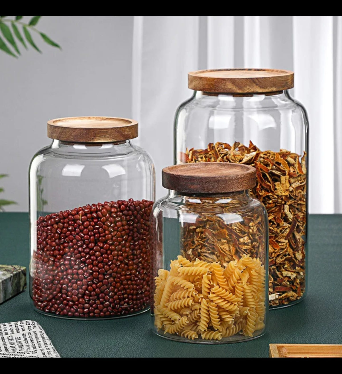 Tea Lover's Set: Danny Home Tea Infuser, Double Wall Glass Cups and 2L Glass Storage Jar