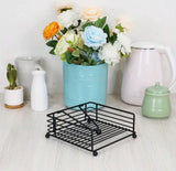Weighted-Arm Metal Napkin Holder (Classic Tabletop Dispenser)