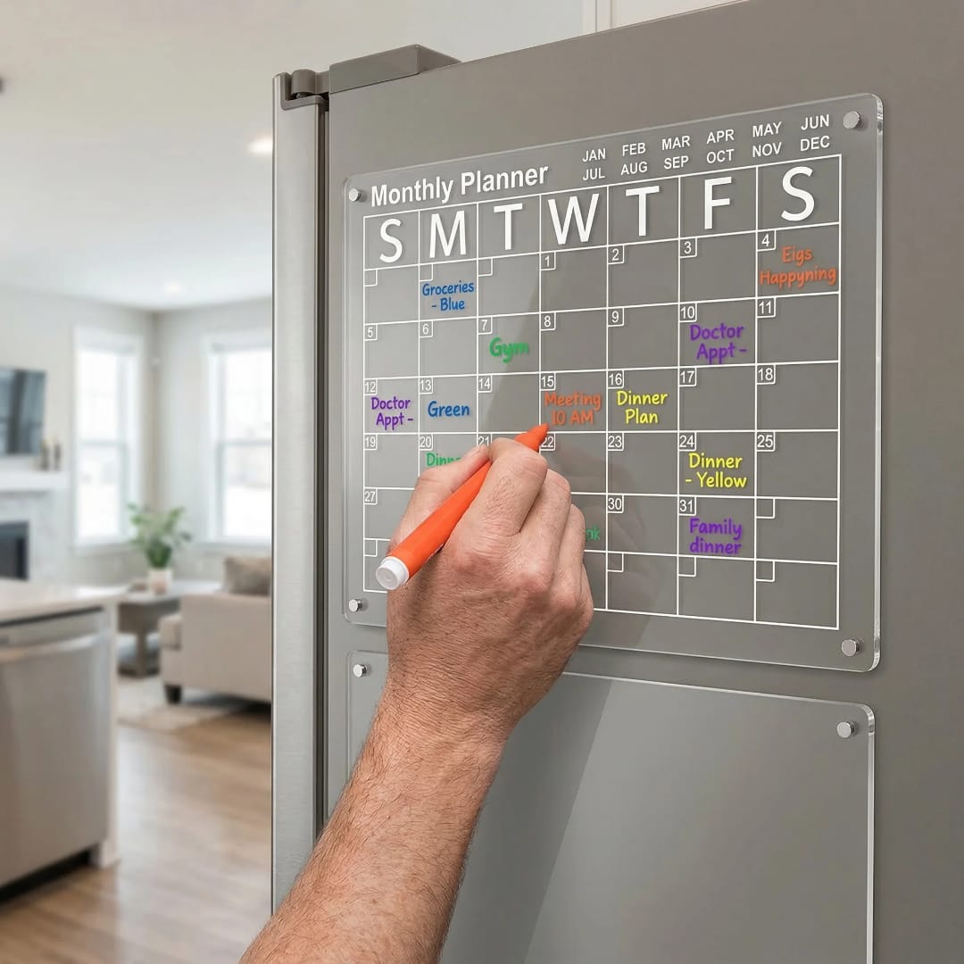 Magnetic Fridge Calendar Planner