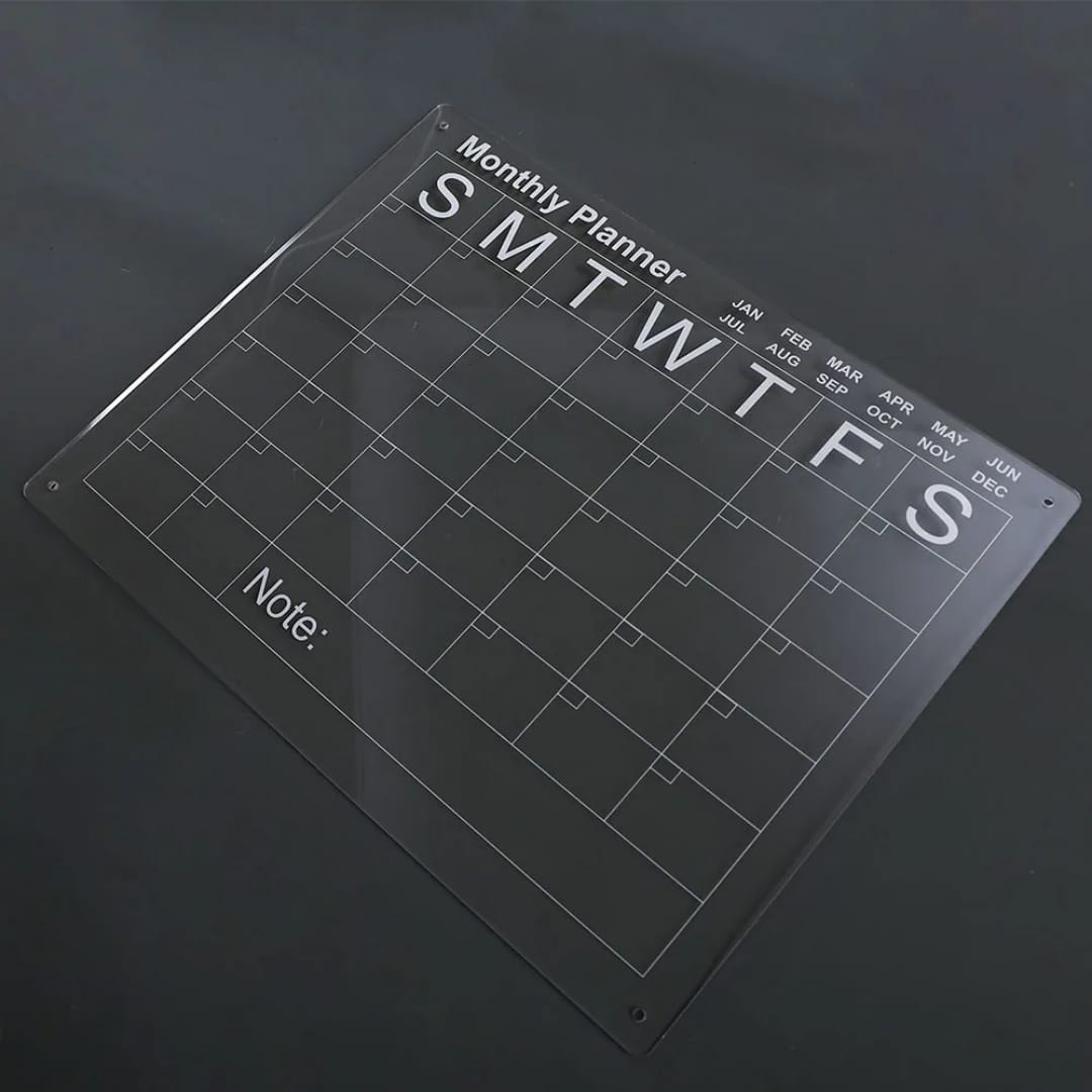 Magnetic Fridge Calendar Planner