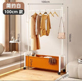 House of Quirk Rolling Metal Garment Rack