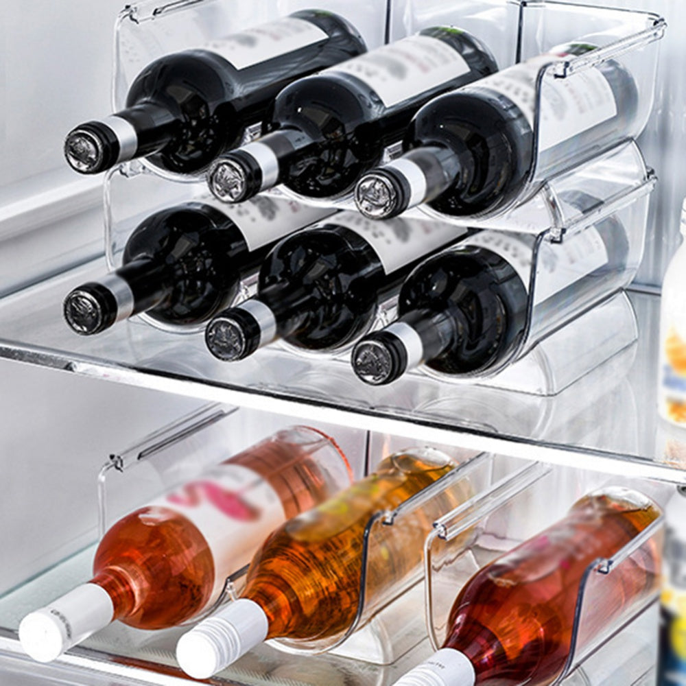 3 in 1 Wine Bottle Rack Glass Holder / Bottle Holder