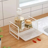 Sink Caddy with Water Draining Tray