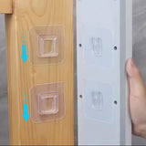 Adhesive double sided mounting hooks