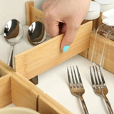 Multifunctional Bamboo drawer Dividers