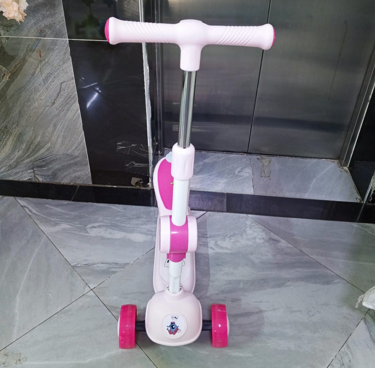 Scooter with seat