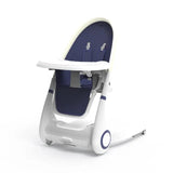 Luxury adjustable aluminum multi-functional 4 in 1 baby sleeping crib swing dining table chair