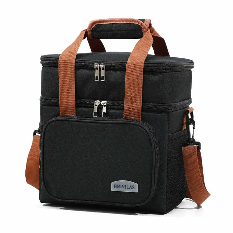 Large Capacity Insulated Lunch Box Handbag with Aluminum Foil | Waterproof Thermal Food Bag – Thickened Cooler Tote for Office, School, Travel & Picnics