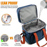 Large Capacity Insulated Lunch Box Handbag with Aluminum Foil | Waterproof Thermal Food Bag – Thickened Cooler Tote for Office, School, Travel & Picnics