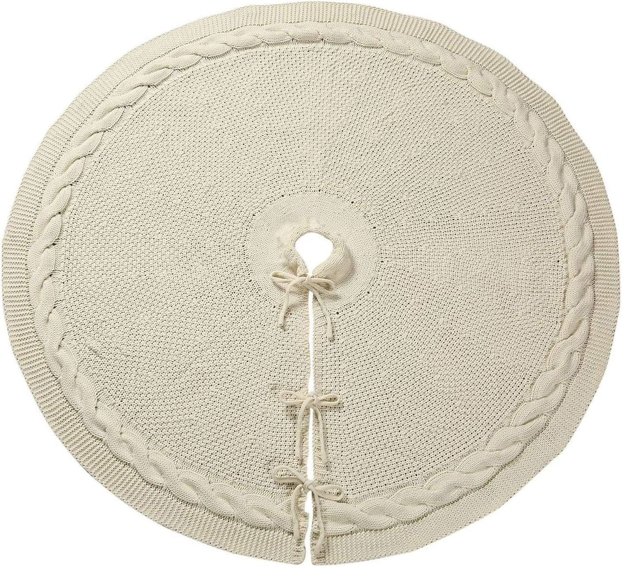 Christmas Knitted Tree Skirt