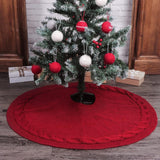 Christmas Knitted Tree Skirt