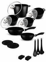 Edenberg 17-Piece Non-Stick Cookware Set