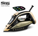 DSP Steam Iron with LED Display – 6 Fabric Presets, Ceramic Soleplate & Auto Power-Off