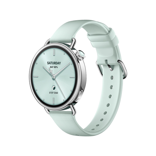 Xiaomi Watch S4 41mm Smartwatch Mint Green Fluororubber Strap