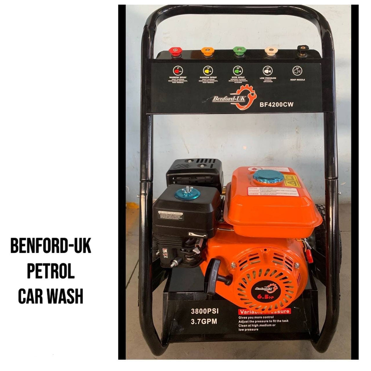 Bendford 3800PSI Petro Carwash Machine